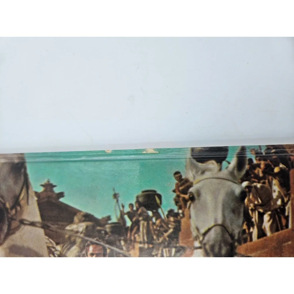 Vintage Ben Hur Making Of Book MGM Random House Film Movie History Illustrated